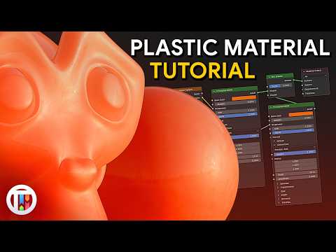 How to create a plastic material in Blender 5.1
