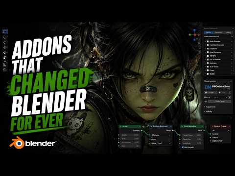 addons that changed blender foever