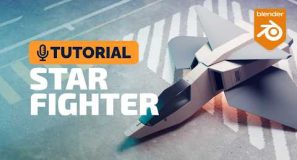 Blender 3D Starfighter Tutorial 🚀