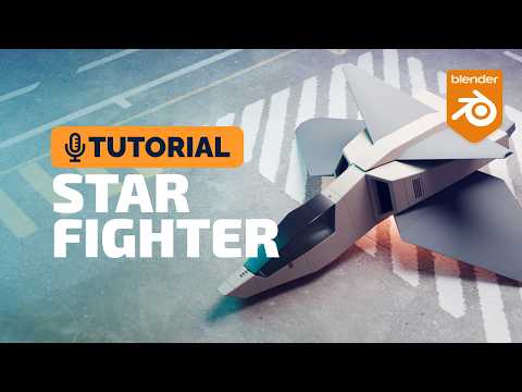 Blender 3D Starfighter Tutorial 🚀