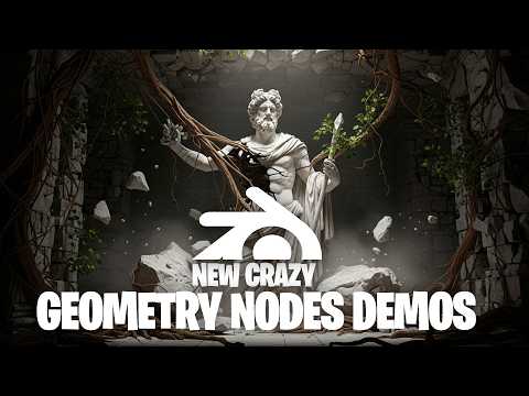 New God Level geometry nodes demos