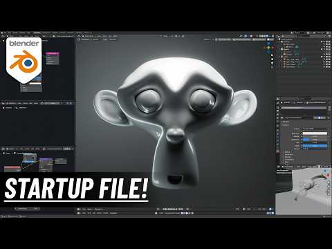 My NEW Startup File for Blender! (5.1.1)