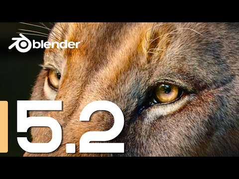 Blender 5.2 Live – Let’s try the new features together!