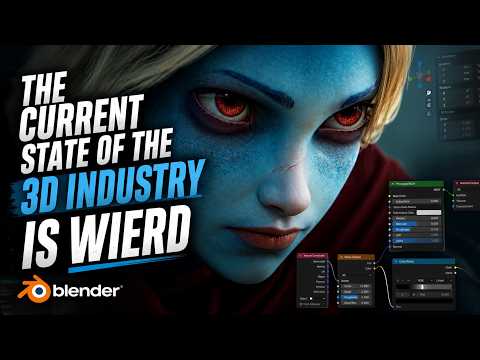 the state of the 3d industry is wierd