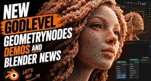 New God level geometry nodes and blender 5.2 updates