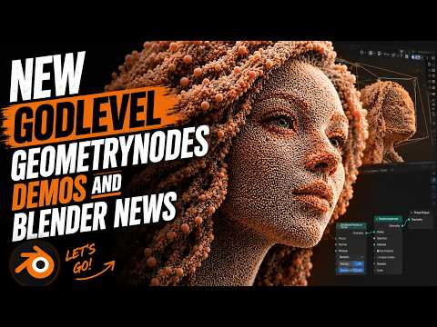 New God level geometry nodes and blender 5.2 updates