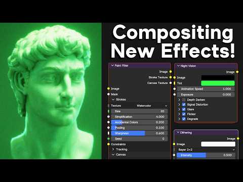 New Compositing Effects in Blender 5.2!