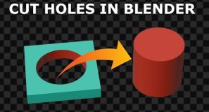 Blender: Cut Holes In Objects – 2 Methods | Beginners
