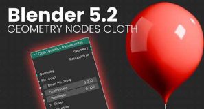How to Inflate with the NEW Cloth Simulation | Blender 5.2