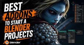 Best addons to start a blender projects
