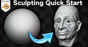Sculpting Quick Start Guide for Absolute Beginners (Blender Tutorial)