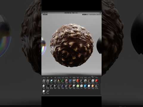 Free Chocolate Material for Blender! #shorts