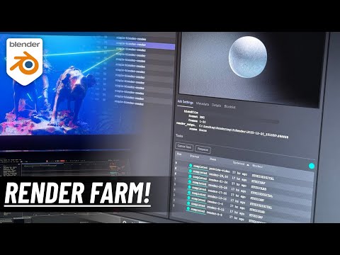 I Built a Private Render Farm! (Flamenco & Python)