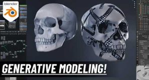 Blender Generative Modeling Experiments!