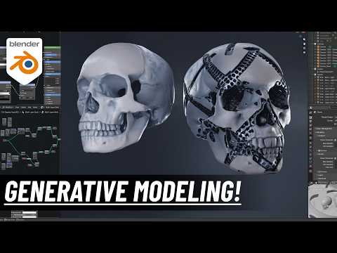 Blender Generative Modeling Experiments!