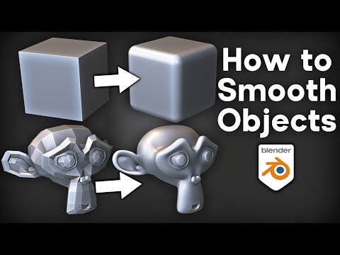 How to Smooth Objects in Blender