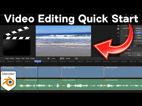 Video Editing Quick Start Guide for Absolute Beginners (Blender Tutorial)