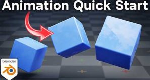 Animation Quick Start Guide for Absolute Beginners (Blender Tutorial)