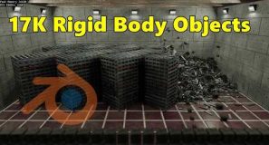 17K Kevaplanks Blender Rigid Body 60fps