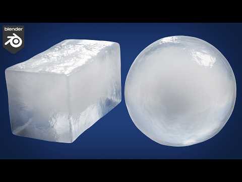 Procedural Ice Cube Material 🧊 (Blender Tutorial)