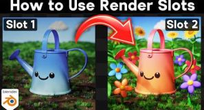 How to Use Render Slots in Blender