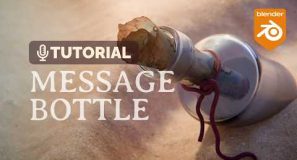 Blender 5.2 Message in a Bottle Tutorial