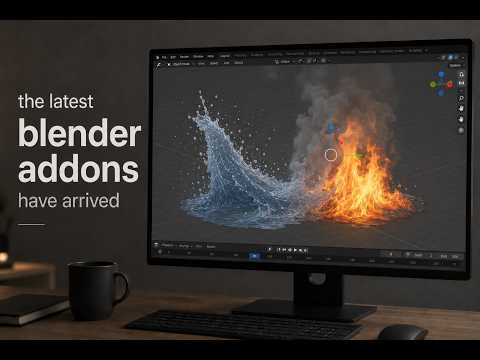 the latest blender addons have arrived