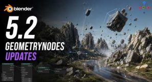 blender 5.2 geometry nodes updates HD