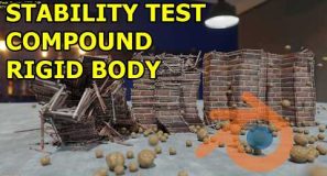 Slotted Compound Rigid Body Physics Very Stable Blender