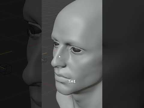 A few Blender tips on how to place eyes in your 3D characters correctly #b3d #blender3d
