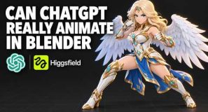 Can chatgpt really animate in blender