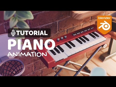 Blender Piano Animation Tutorial | Polygon Runway