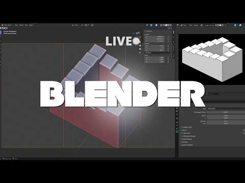 Blender 3D – LIVE