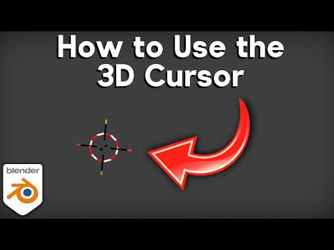 What is the 3D Cursor Used for in Blender?