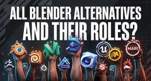All blender alternatives and their roles?