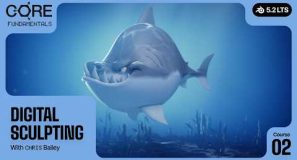Digital Sculpting in Blender 5.2 LTS | CORE V2 Course Trailer