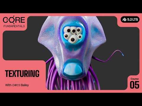 Texturing in Blender 5.2 LTS | CORE V2 Course Trailer