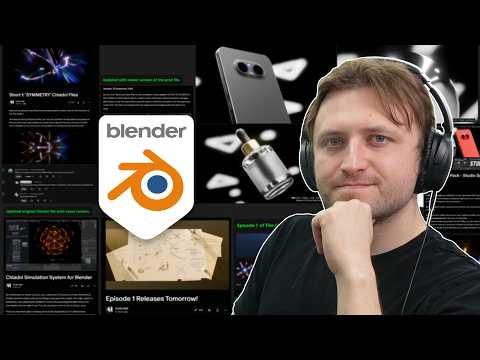 A Look Inside My Latest Blender Projects! (Roundup)
