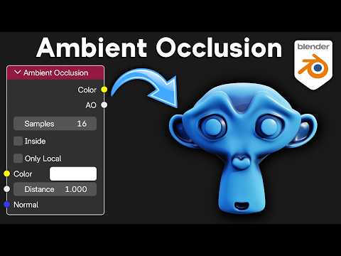 How to Use Ambient Occlusion in Blender for Beginners