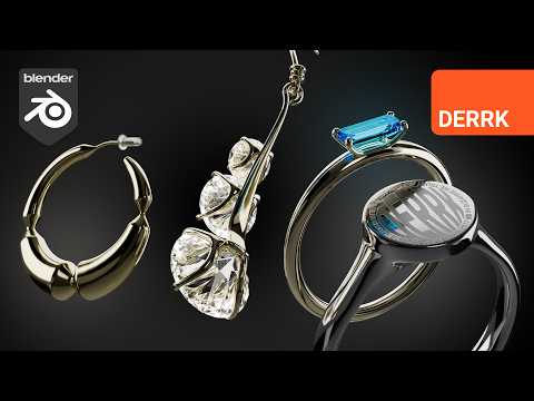 Simple Jewelry Design in Blender