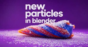 I made a better particle system for blender