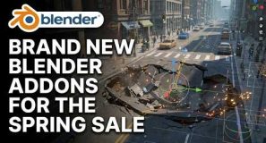 Brand New blender Addons ready for the spring discount