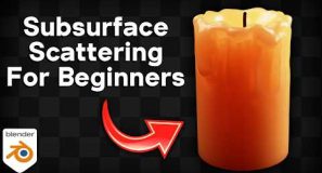Subsurface Scattering for Beginners (Blender Tutorial)