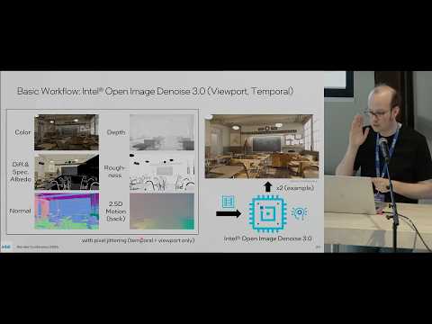 Intel Open Image Denoise 3: Fast Temporal Denoising & Supersampling in Cycles — BCON26