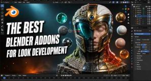 the best blender addons for look development