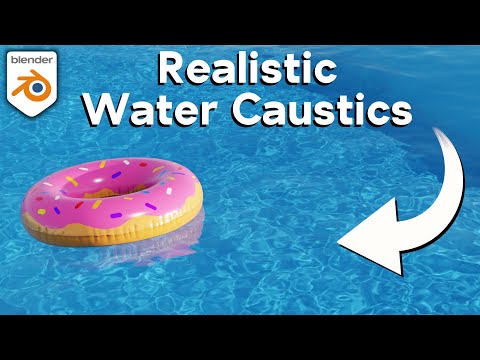Realistic Water Caustics 🌊 (Blender Tutorial)