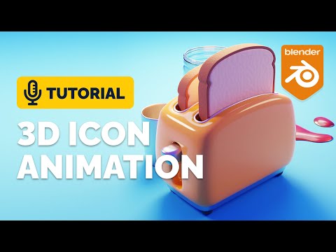 Blender Animated Food Icon Tutorial | Polygon Runway